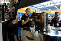 A pedal-powered grinder & gas-heated espresso machine.jpg