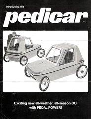 Introducing the PEDICAR brochure, 1973.adult pedal car.JPG