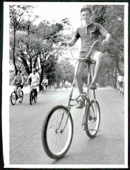 A1 High Rider Unique Bicycle Lake Harriet Minneapolis Original Press Photo.JPG