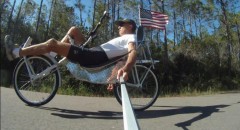 Nikita NO Hands on Chayka with USA Flag 2012 October.jpg